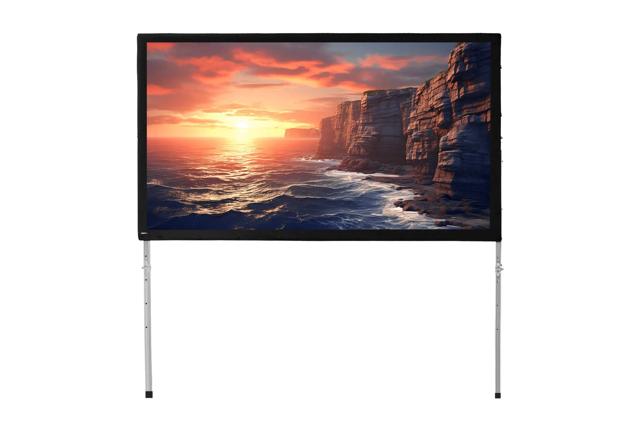 celexon Faltrahmen Leinwand Mobil Expert 406 x 254 cm, Frontprojektion-0