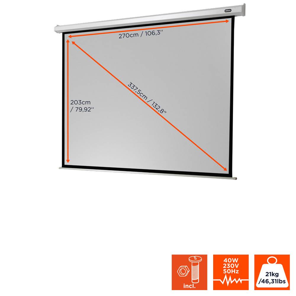 celexon Leinwand Motor Economy 280 x 210 cm-2