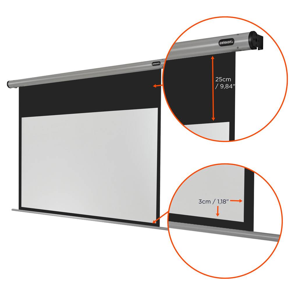 celexon Leinwand Motor HomeCinema 240 x 135 cm-4