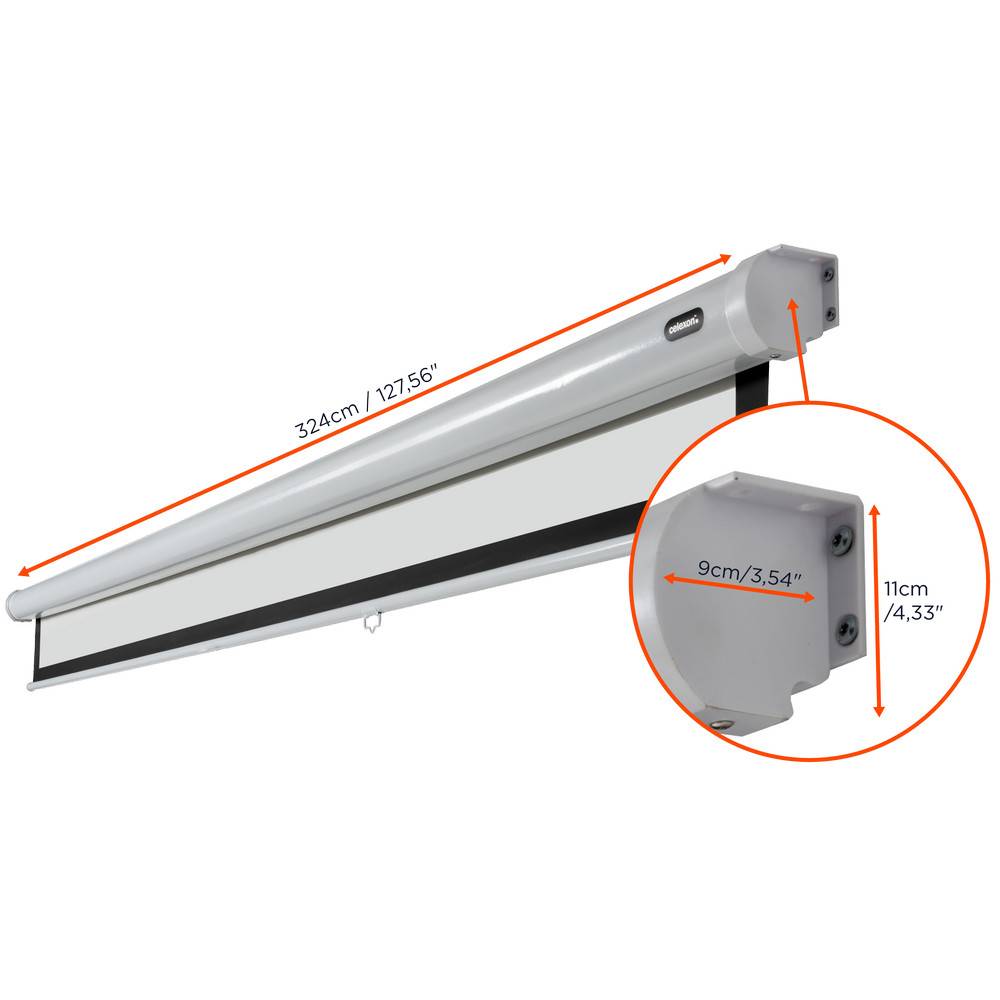 celexon Leinwand Rollo Economy 305 x 172 cm - 138"-3