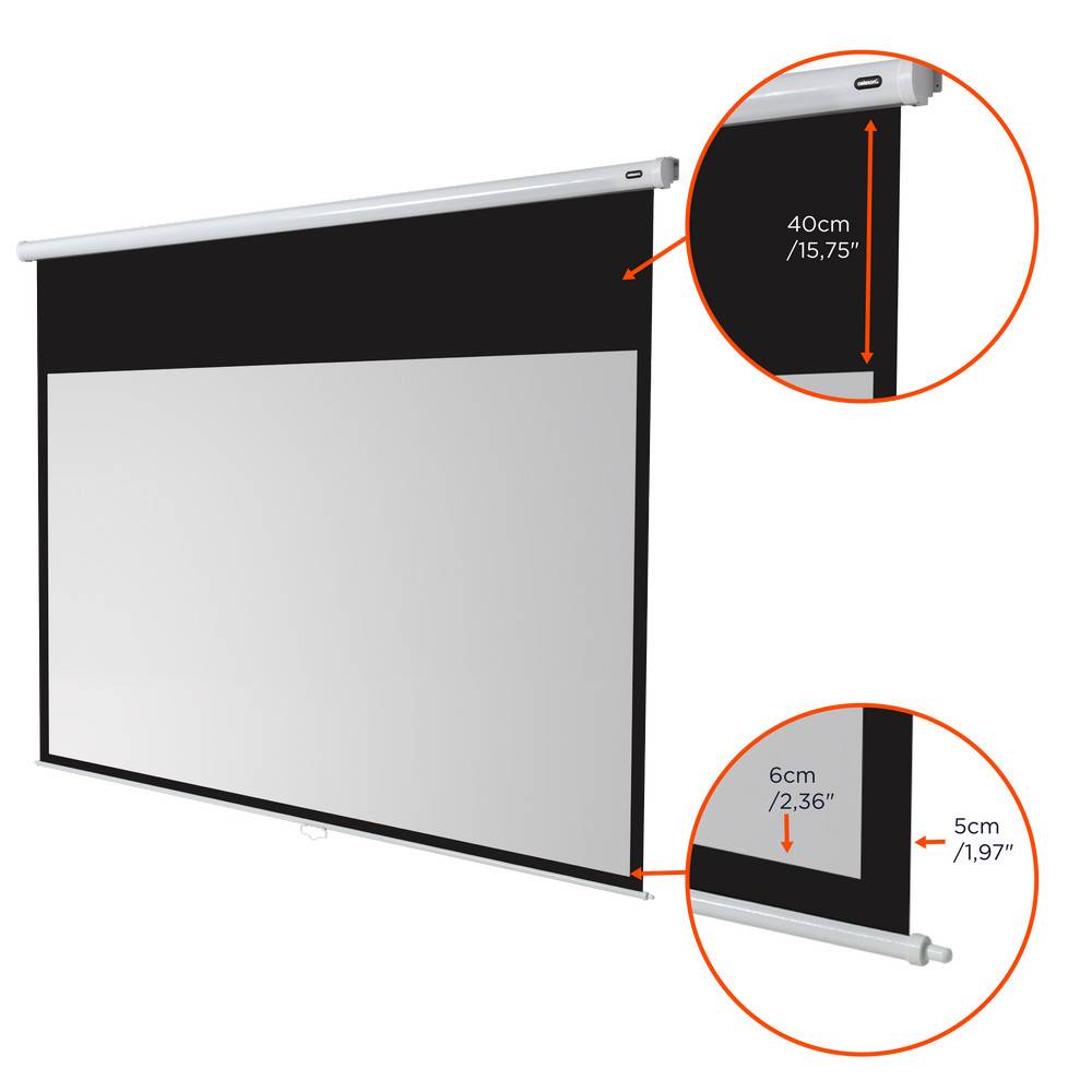celexon Leinwand Rollo Economy 305 x 172 cm - 138"-4