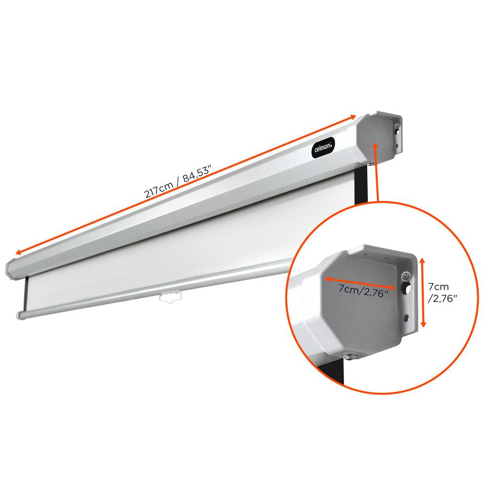celexon Leinwand Rollo Economy 200 x 200 cm - 111"-2