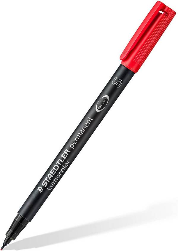 STAEDTLER Lumocolor Folienstifte 0.4 mm Rot 313-2