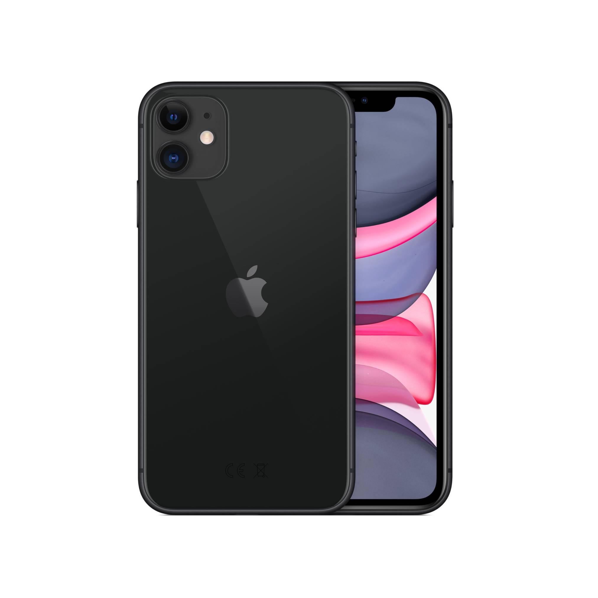 Apple iPhone 11 64GB Schwarz Smartphone-1