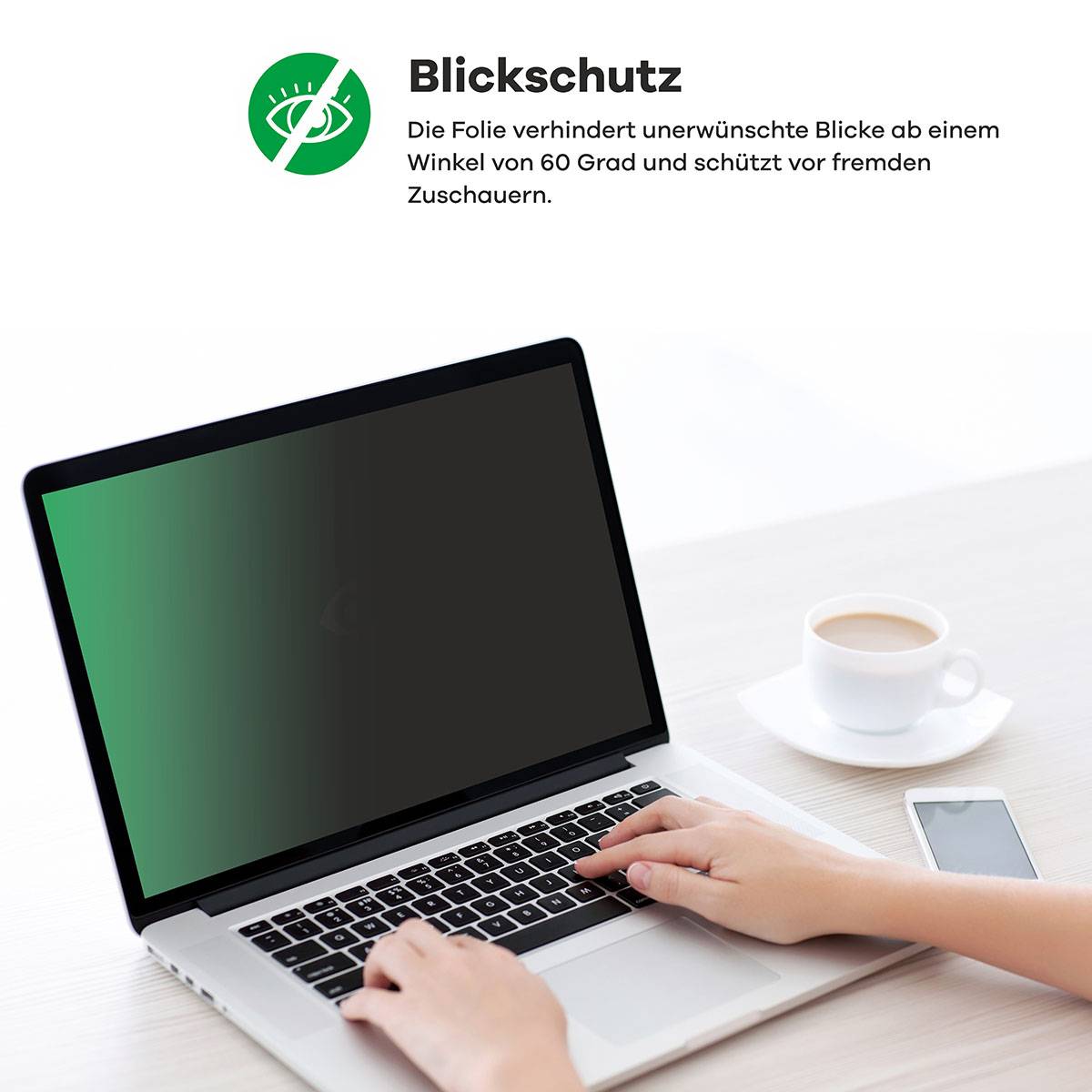 upscreen Blickschutzfolie für HP EliteBook x360 1040 14 G11 2-in-1 Anti-Spy Privacy Blaulichtschutz Sichtschutzfolie-5