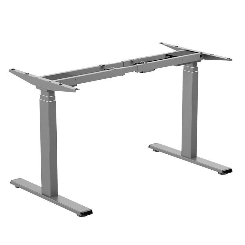 Sit-stand desk frame, dual motor, easy-use controller, grey Home & Living Büro-Ausstattung-5