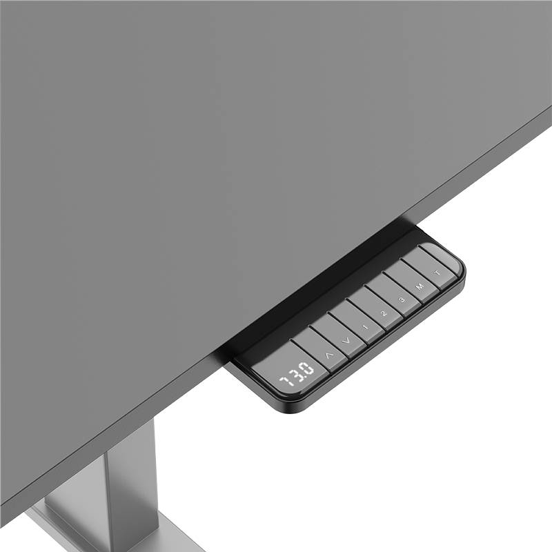 Sit-stand desk frame, dual motor, easy-use controller, grey Home & Living Büro-Ausstattung-4