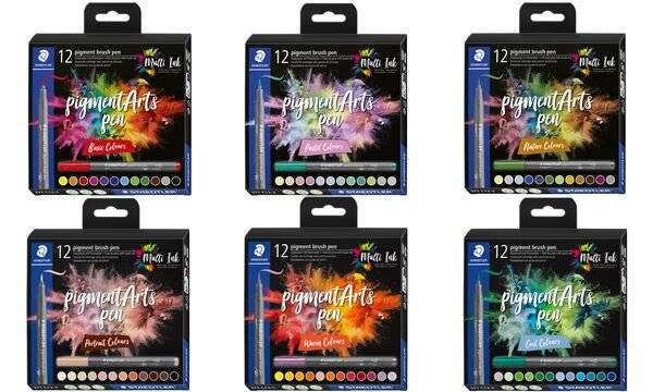 STAEDTLER 371 - Tuschestift-Set - permanent - gemischte Farben-5