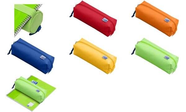 Oxford Schlamper-Etui, Polyester, rechteckig, groß, rot (5400925)-0