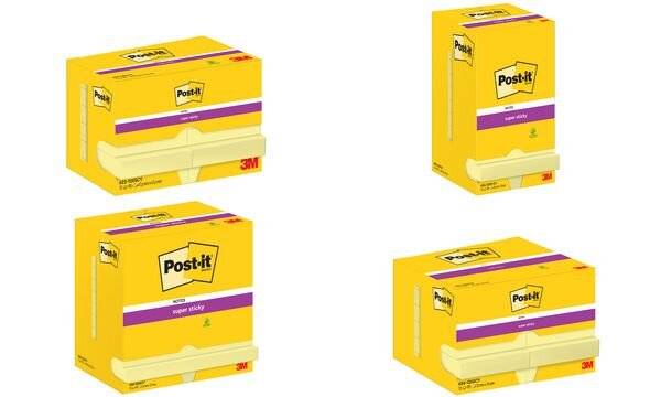 Post-it Super Sticky Notes Haftnotizen, 127 x 76 mm (9065512)-0