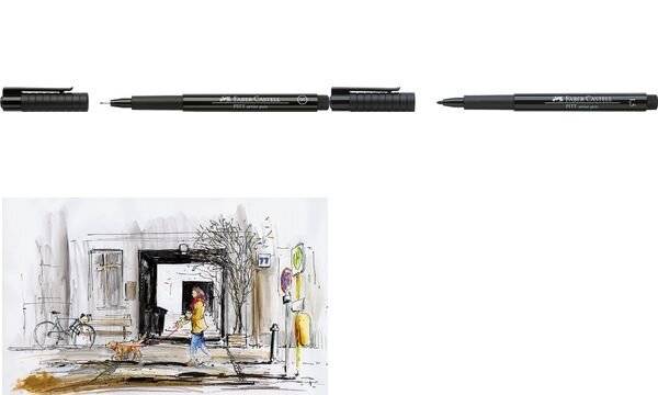 FABER-CASTELL - Tuschestift Pitt Artist Pen M Farbe 199-1