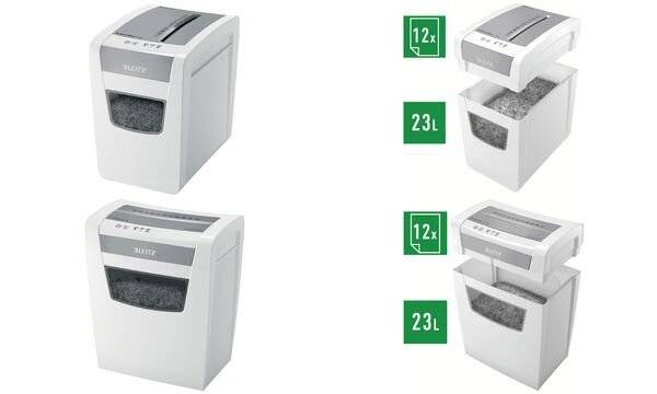 Leitz IQ Aktenvernichter »Slim Office S« P4-5