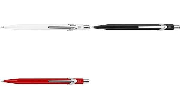 CARAN D'ACHE Druckbleistift 844 Classic Line, 0,7 mm, weiß-1