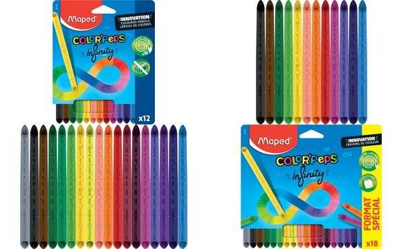 Maped Dreikant-Buntstift COLOR'PEPS INFINITY, 18er Etui (82861603)-0