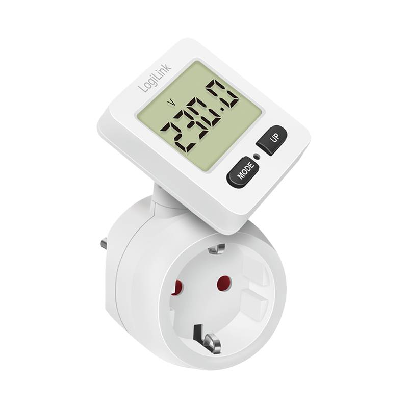 LogiLink Energiekostenmessgerät mit rotierbarem Display Home & Living Smart Plug&Play-4