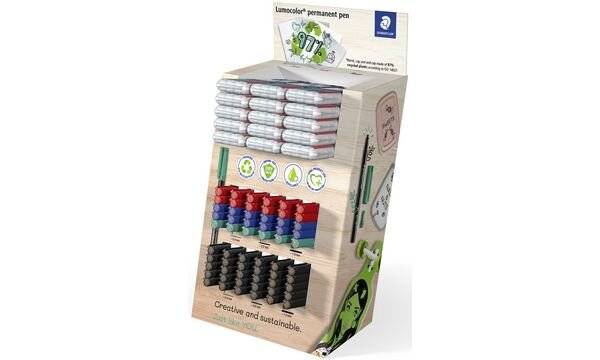 STAEDTLER Permanent-Marker Lumocolor, 120er Display (57890835)-1