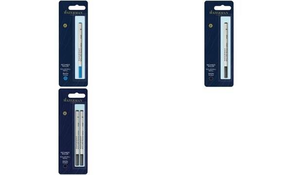 WATERMAN Rollerballmine, blau, Strichstärke: F (331133600)-0