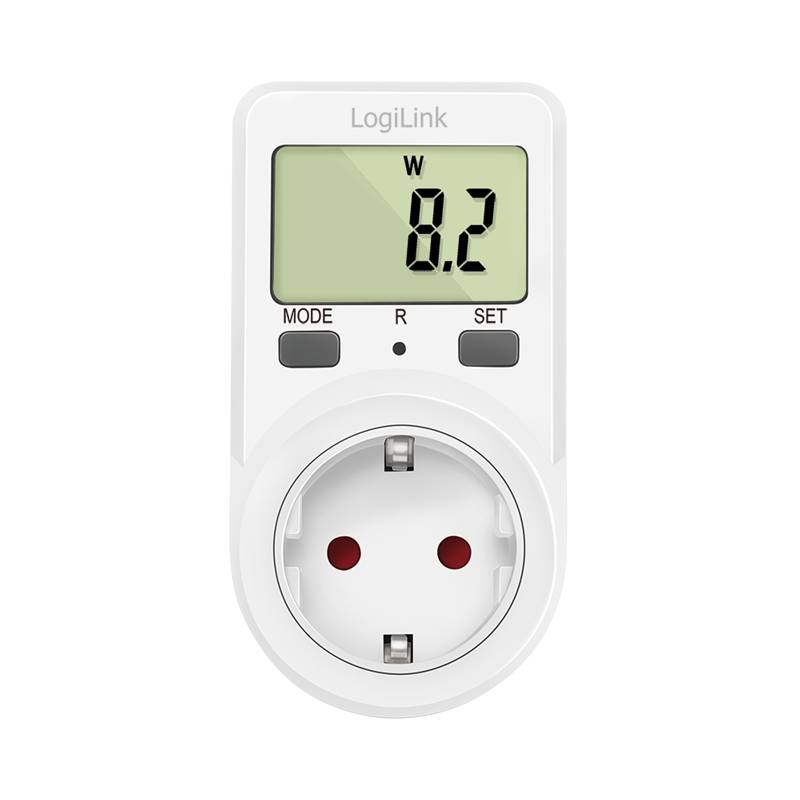 LogiLink Energiekosten-Messgerät, weiß (11117796)-1