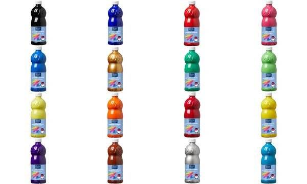 LEFRANC & BOURGEOIS Gouachefarbe 1.000 ml, farbig sortiert (339425900)