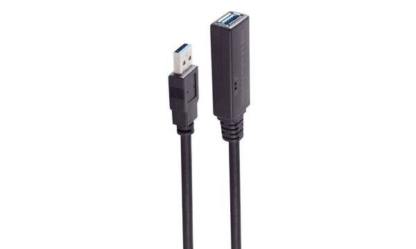 Aktive USB-A Verlängerung, USB 3.0, 5Gbps, 15m-3