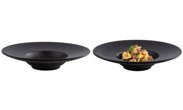 APS Pastateller NERO, Durchmesser: 290 mm, schwarz (6451046)-1