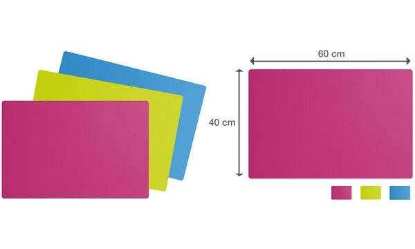 PAGNA Schreibunterlage Trend, 600 x 400 mm, farbig sortiert (62175100)-0