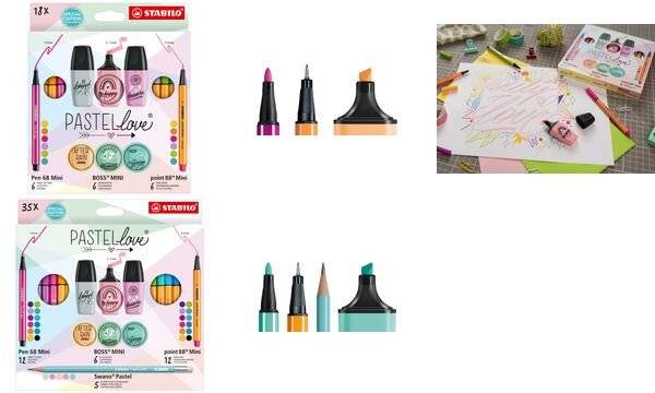 Tintenschreiber point 88 Mini/ Kartonetui 35 Stück/Pastellfarben-2