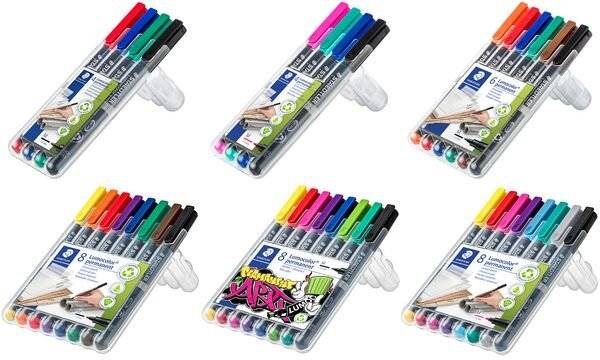 Staedtler Universalstifte-Set »Lumocolor« in 8 Farben M-2