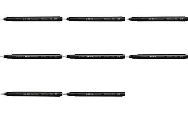 TOMBOW - MONO drawing pen 005 Fineliner 0.2 mm Schwarz-1