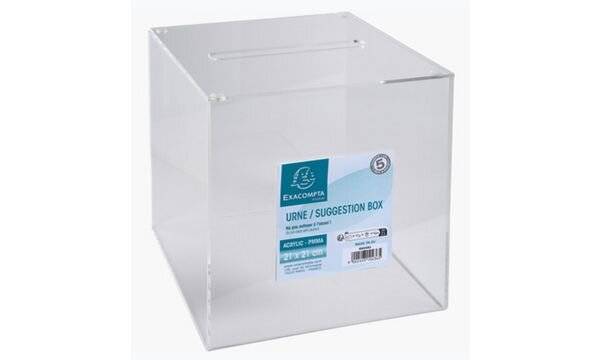 Einwurfbox 89058D 21x21x21cm glasklar-5