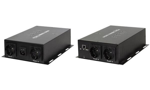 LogiLink IP- Stromverteiler-Box 4 Ausgänge SNMP Ethernet-5