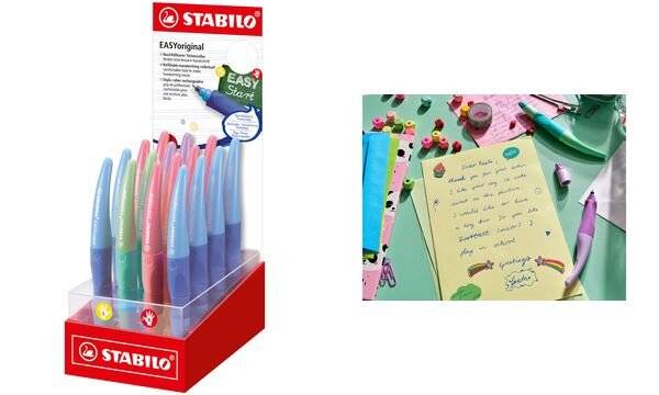 STABILO Tintenroller EASYoriginal Pastel, 16er Display-1