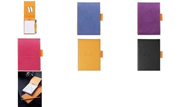 RHODIA Notizblock No. 13, 115 x 158 mm, kariert, orange (8017280)-1