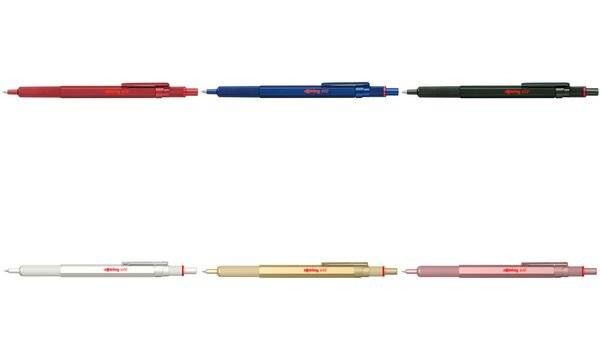 rotring Druckkugelschreiber 600, metallic-perlweiß (5021367)