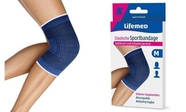 Lifemed Sportbandage "Kniestütze", Größe: M (6499203)