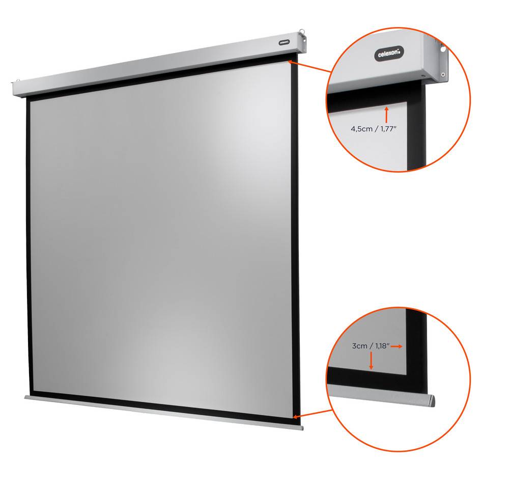celexon Leinwand Motor Professional Plus 180 x 180 cm-1