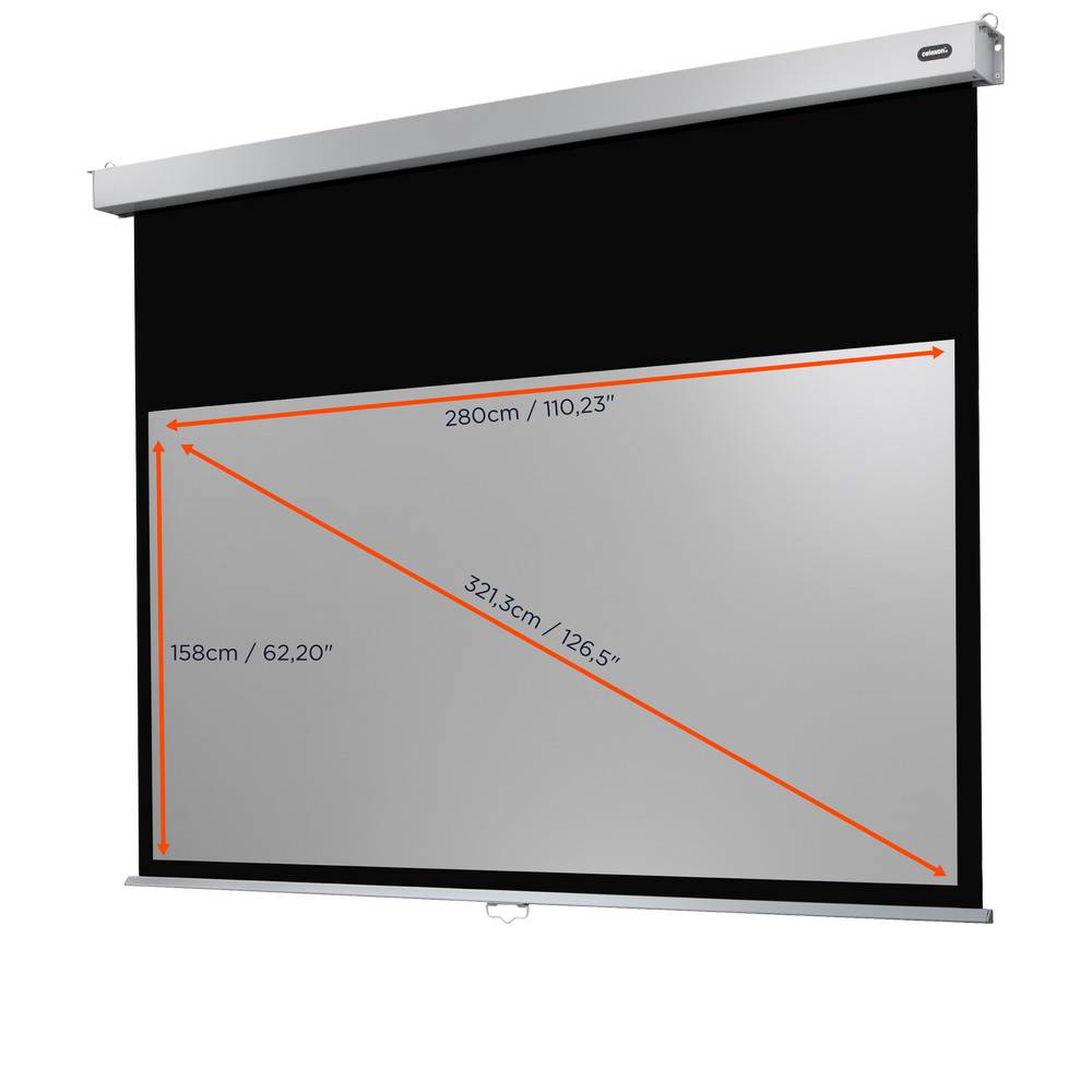 celexon Leinwand Rollo Professional Plus 280 x 158 cm - 127"-1