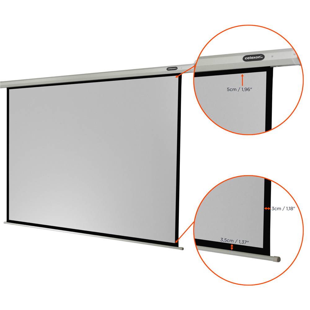 celexon Leinwand Motor Economy 220 x 165 cm-3