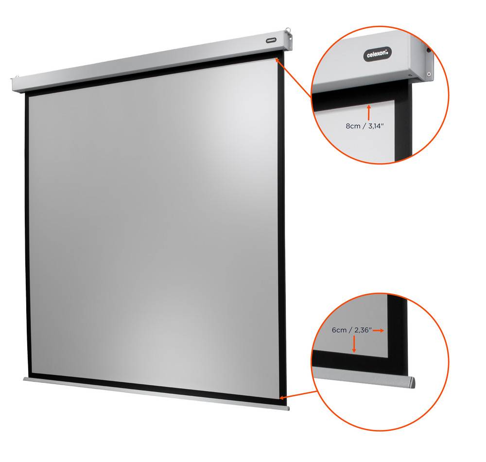 celexon Leinwand Motor Professional Plus 280 x 280 cm-1