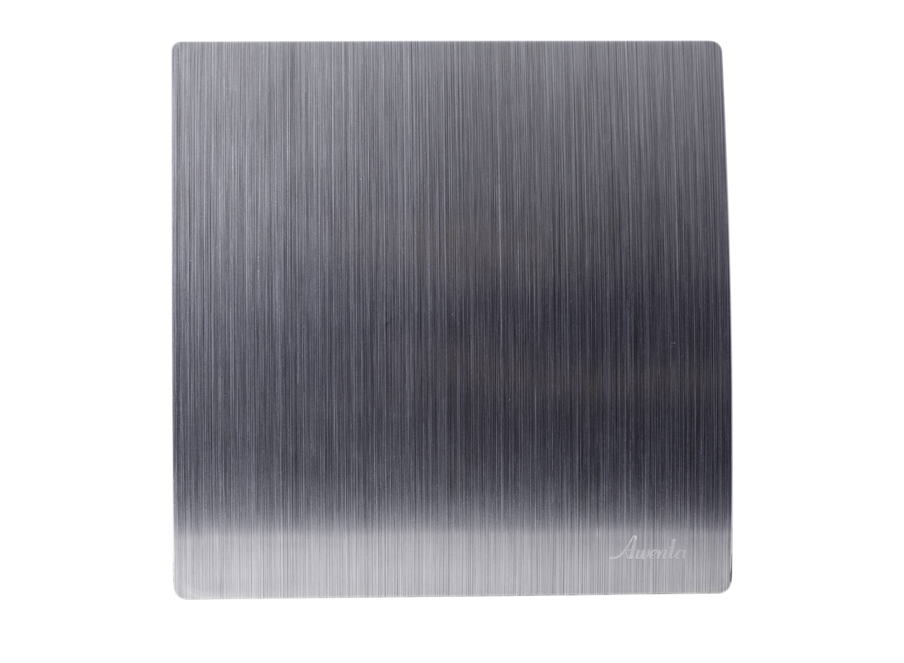 Lüftungsgitter RW 100 Escudo Silber-2