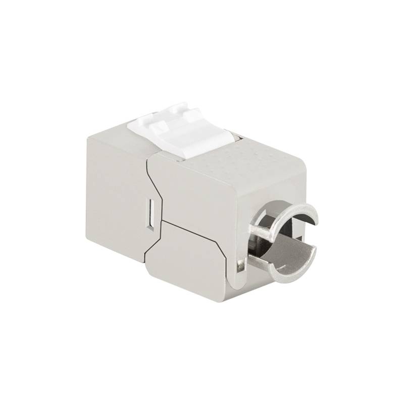 Keystone jack Cat.8.1 STP EconLine, 14.5 mm 22-26 AWG Kabel & Adapter-0