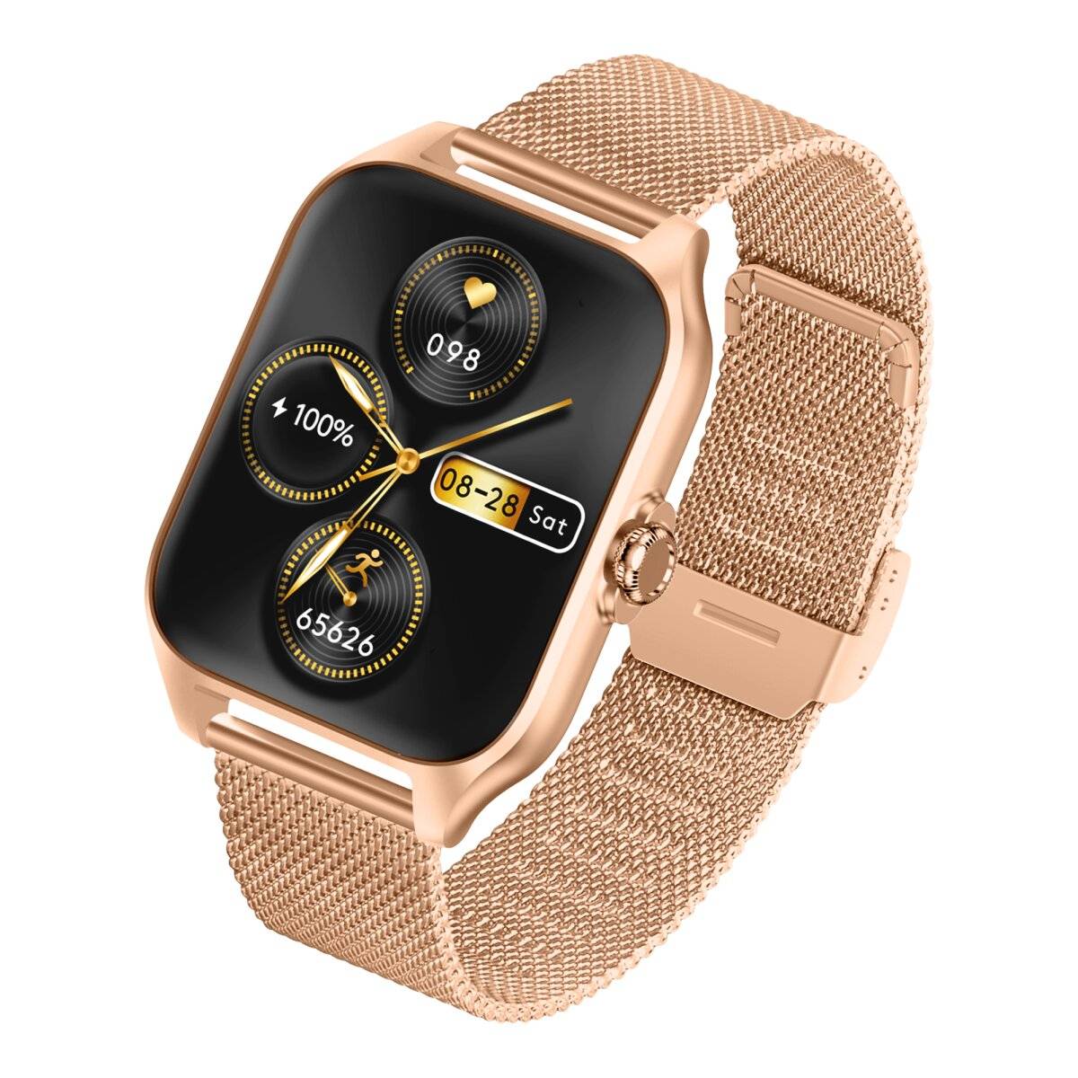 Garett Smartwatch GRC Activity 2 Armbanduhr Smartwatch Gold Matt-1