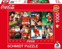 Schmidt Spiele Coca-Cola Santa Claus, 1000 Stück(e), Geschichte-0