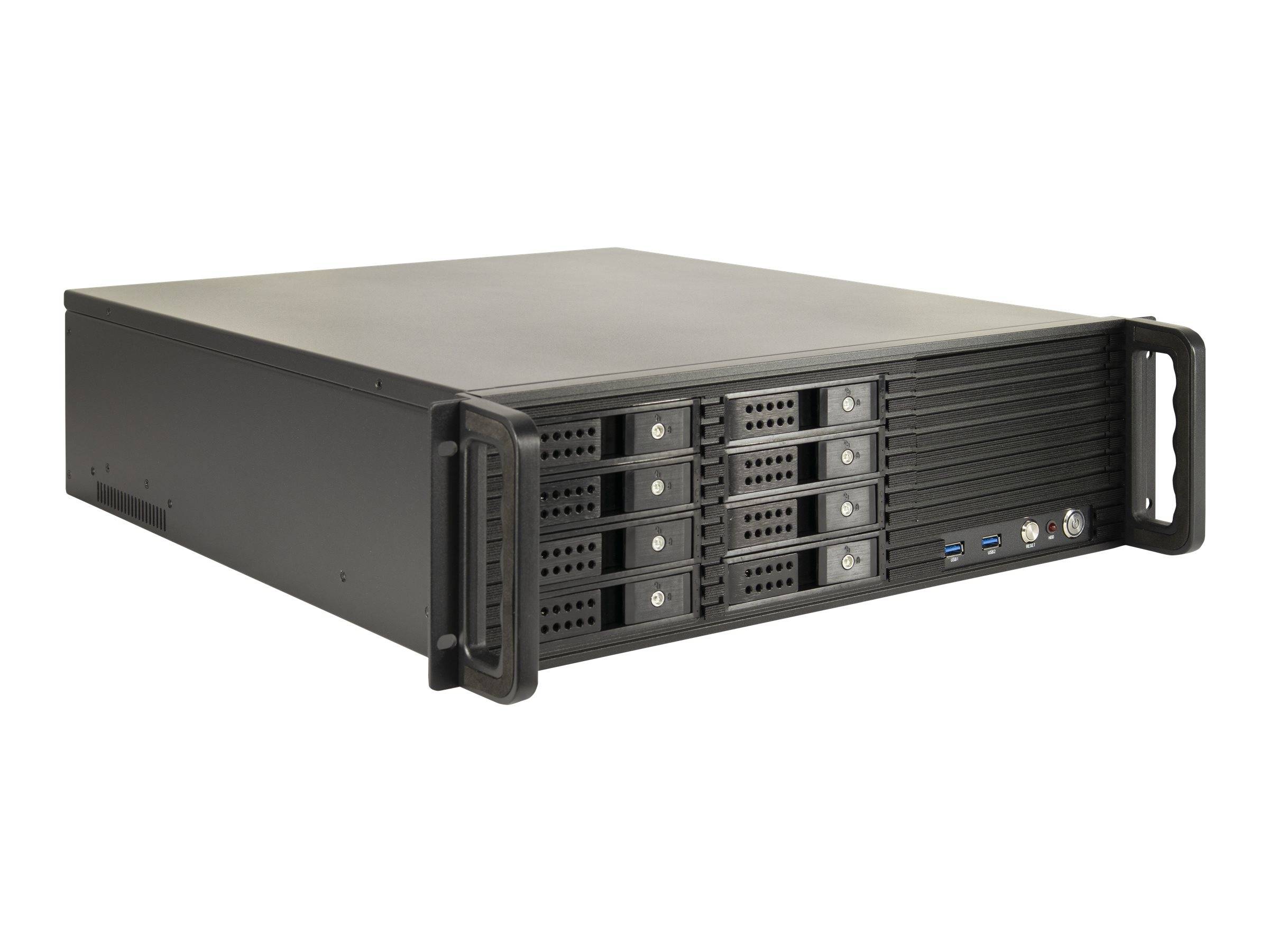 Inter-Tech IPC 3U-3508 - Rack-Montage - ATX - SATA/SAS - Hot-Swap - keine Spannungsversorgung (ATX)-0