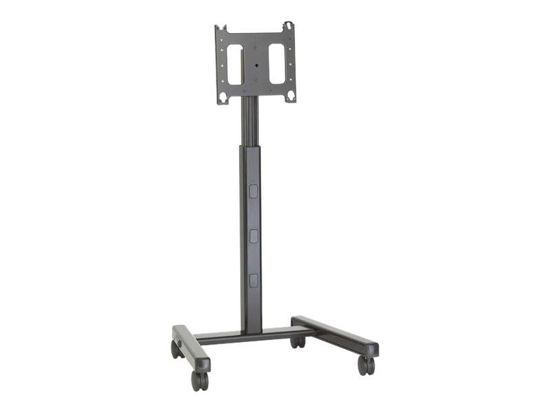 Chief Large Flat Panel Mobile Cart - For Displays 55-100"" - Black - Aufstellung (Schnittstellengabel)