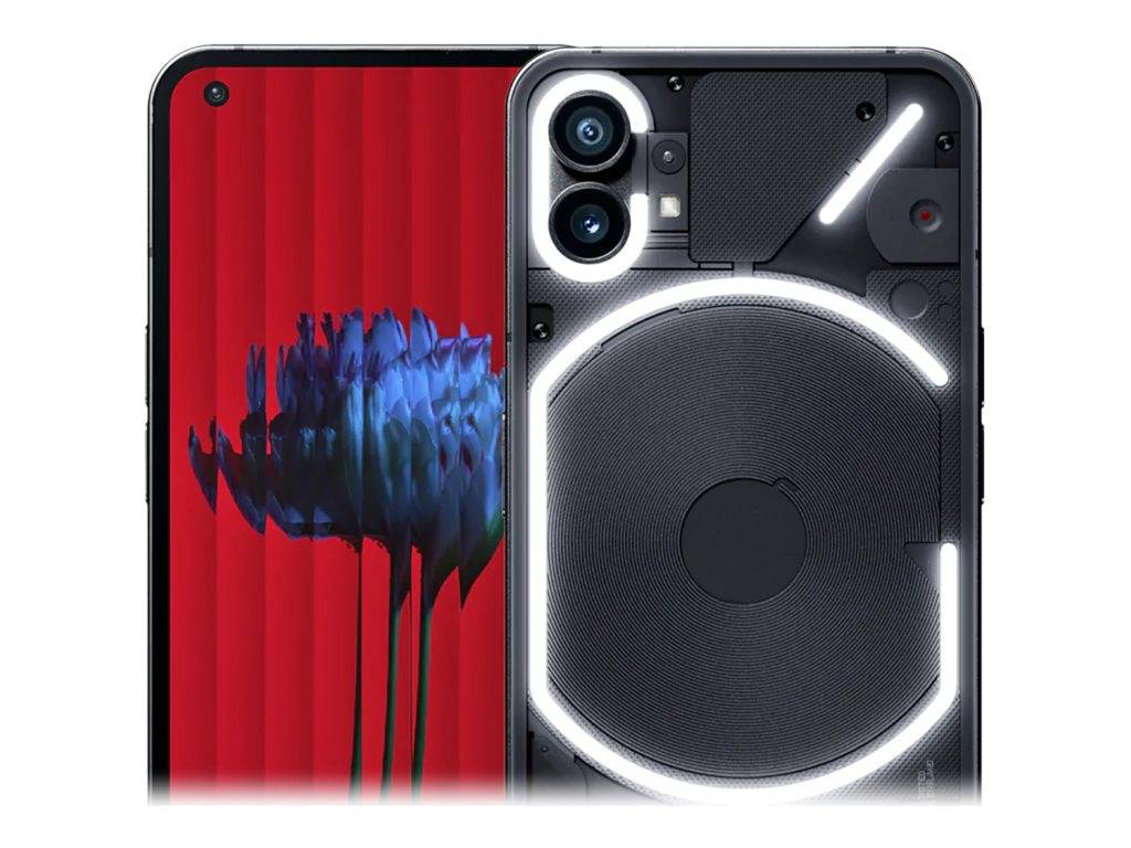 Nothing Phone (1) - 5G Smartphone - Dual-SIM - RAM 8 GB / Interner Speicher 256 GB - OLED-Display - 6.55" - 2400 x 1080-1