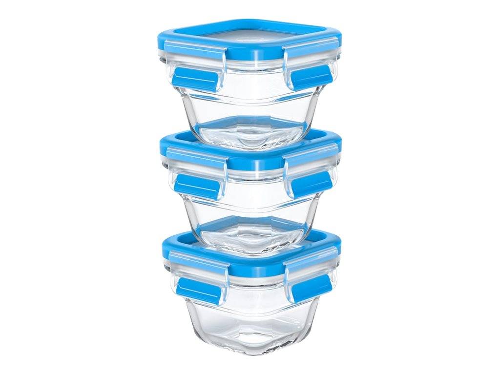 GROUPE SEB - EMSA CLIP & CLOSE GLAS - Frischhaltedosen-Set-0