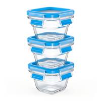 GROUPE SEB - EMSA CLIP & CLOSE GLAS - Frischhaltedosen-Set-1