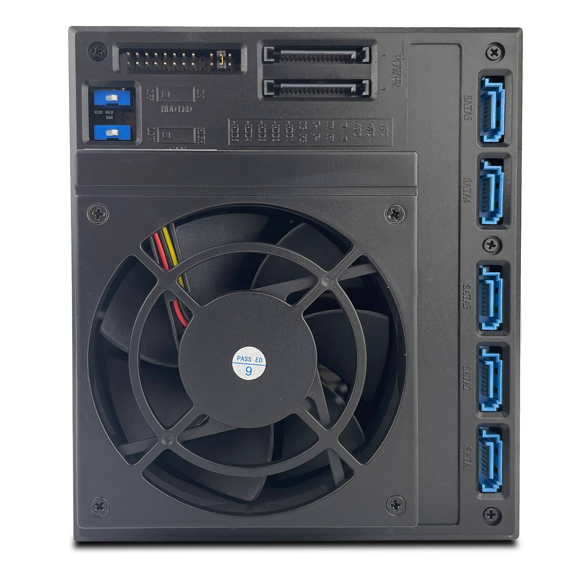 FANTEC BP-T3151-12G/6G - Gehäuse für Speicherlaufwerke mit Lüfter - 2,5" / 3,5" gemeinsam genutzt (6,4 cm/8,9 cm gemeins-1