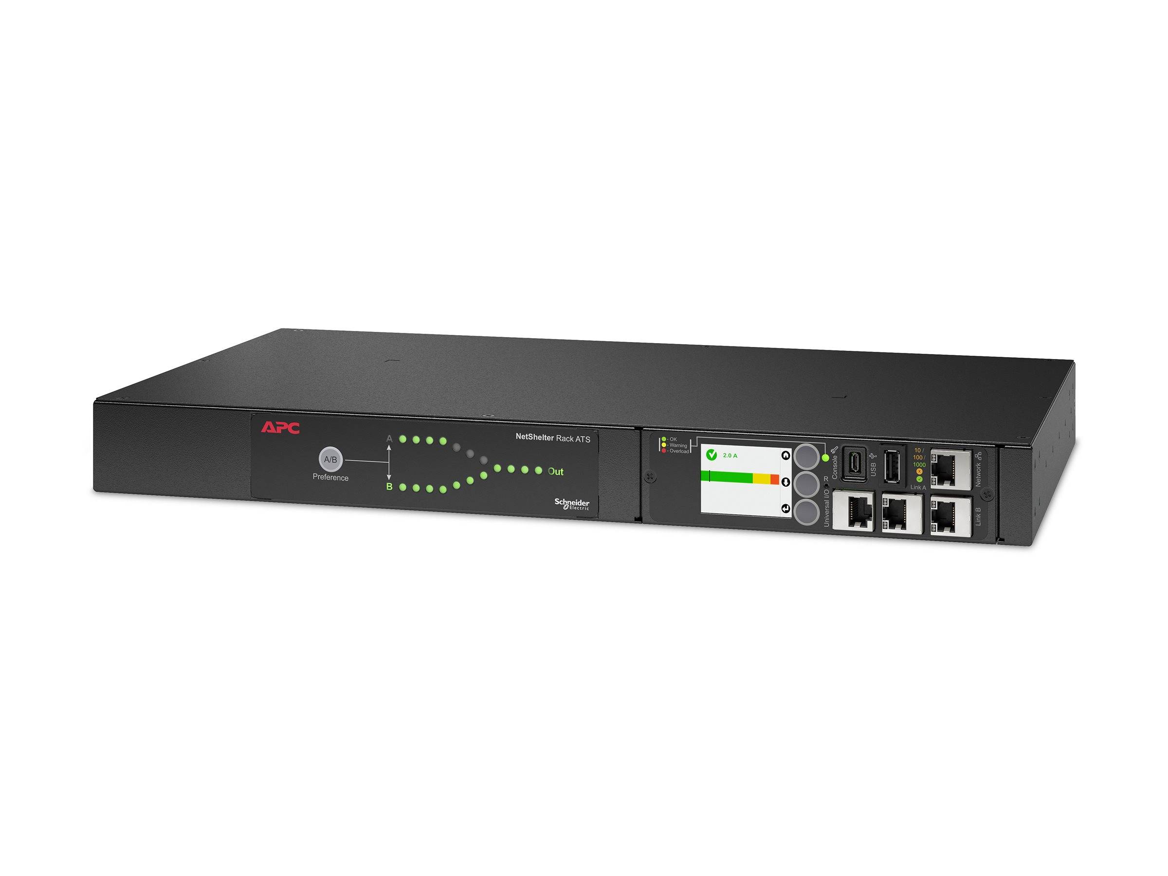 APC NetShelter - Automatisches Netzumschaltgerät (Rack - einbaufähig)-0